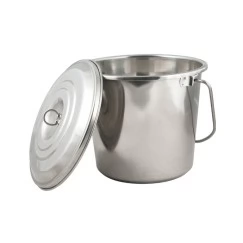 Ведро COMFORTIKA пищевая сталь с крышкой (4-8л)